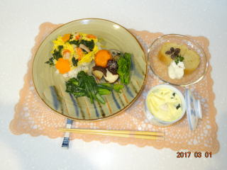 写真：平成29年3月1日実施のエコ料理