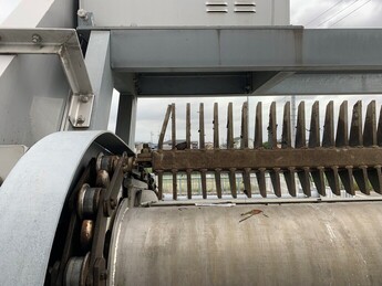 写真:故障した除塵機2