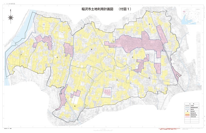 農用地利用計画図