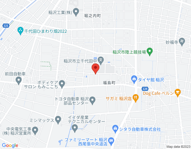 千代田市民センターの地図