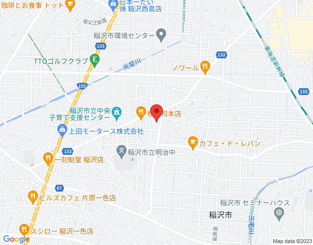 明治市民センターの地図