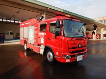 写真：化学ポンプ自動車