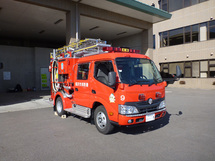 写真：消防ポンプ自動車