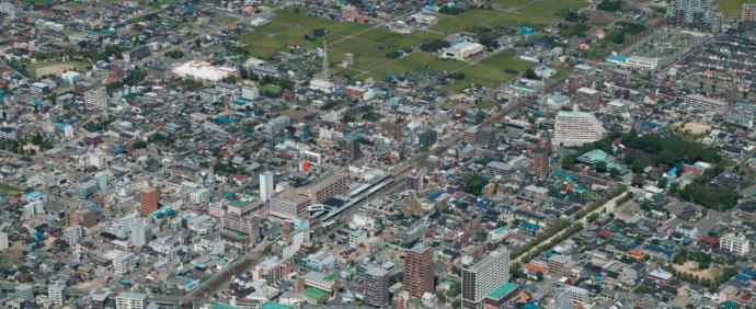写真:国府宮駅周辺