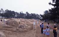 写真:砂の造形展