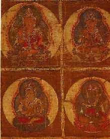 写真：絹本著色両界曼荼羅図1