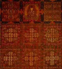 写真：絹本著色両界曼荼羅図