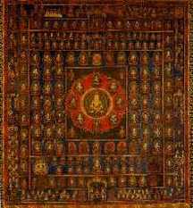 写真2：絹本著色両界曼荼羅図（性海寺）