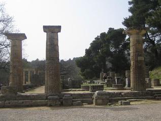 ヘラ神殿の写真