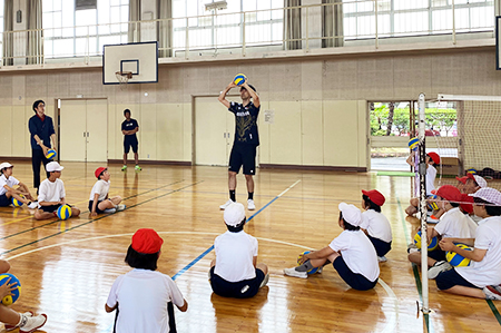 小学校バレーボール教室