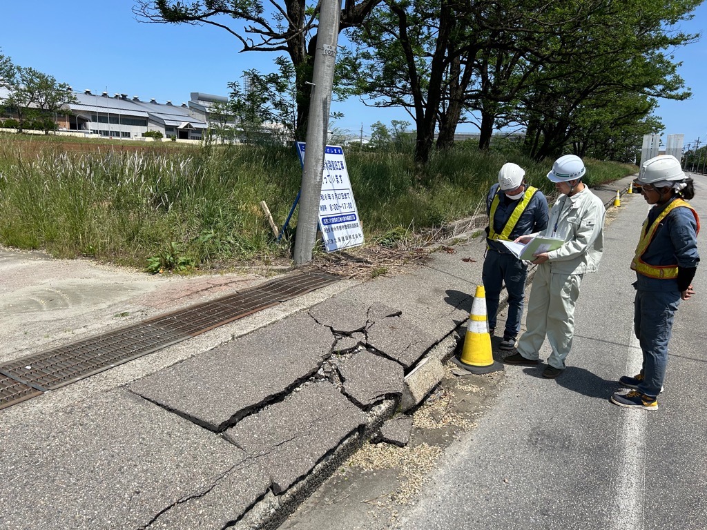 被害のあった路線・箇所の調査