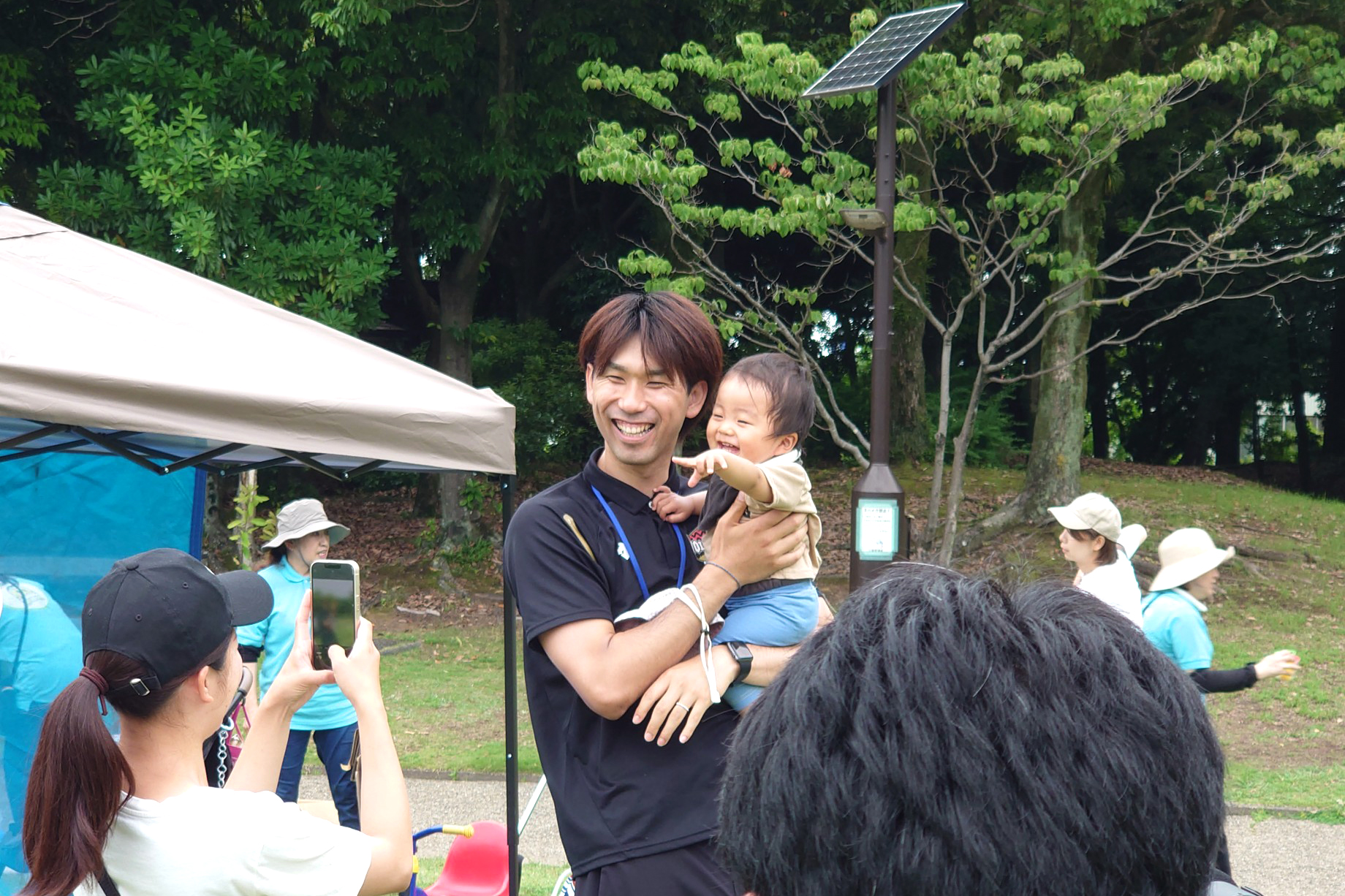 山田選手　あおぞらパーク