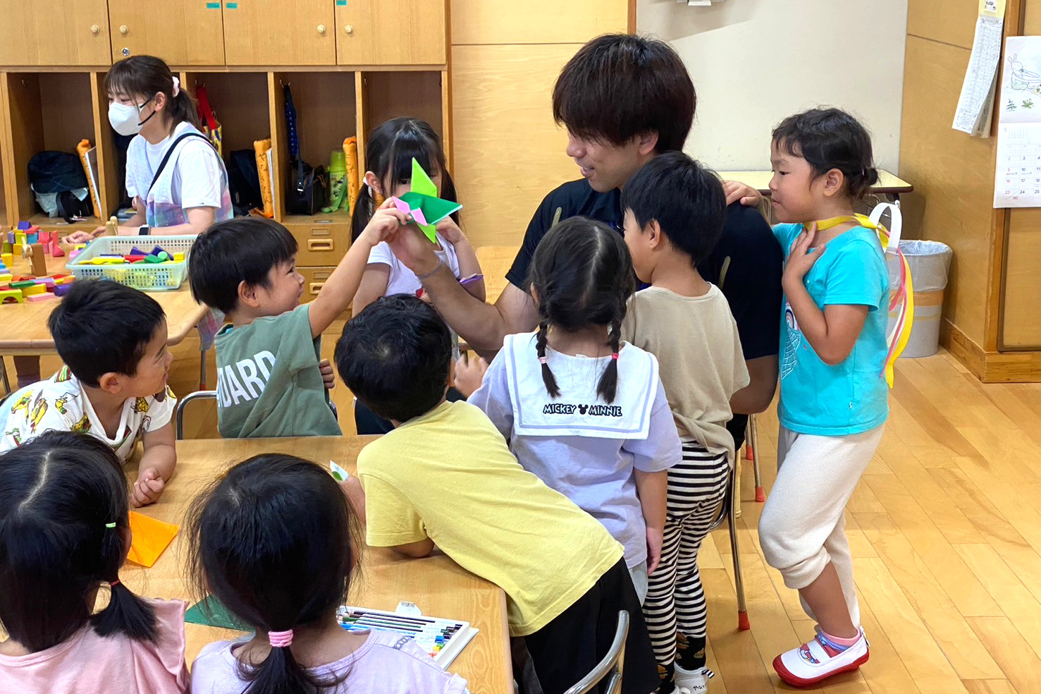 山田選手　子生和保育園