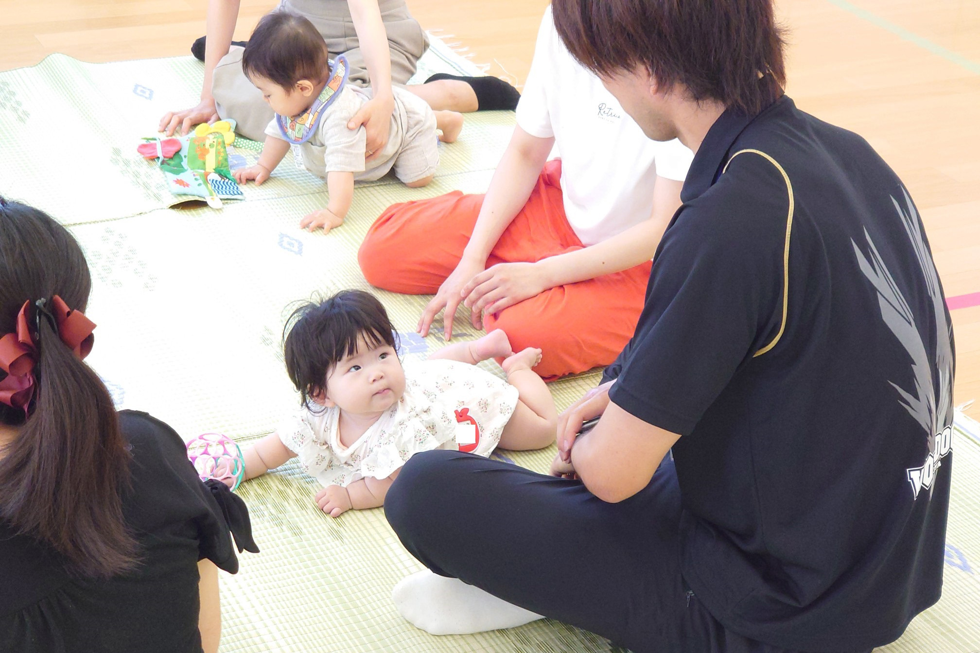山田選手　赤ちゃんとママの部屋
