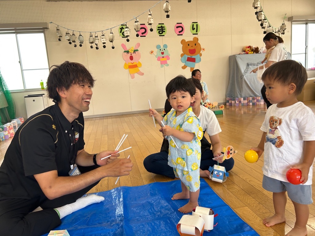 山田選手 小正すみれ児童センター