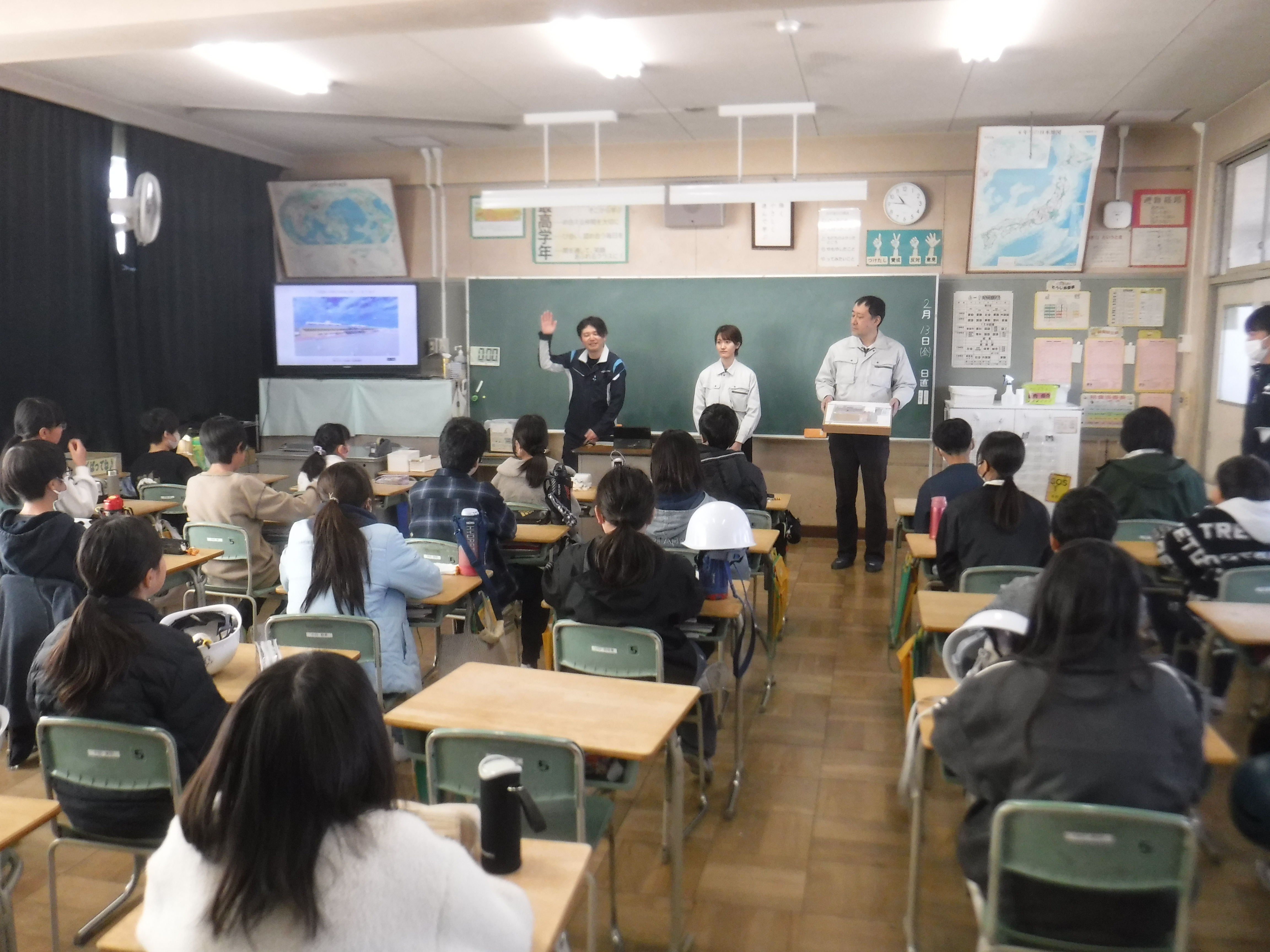 現場見学会状況