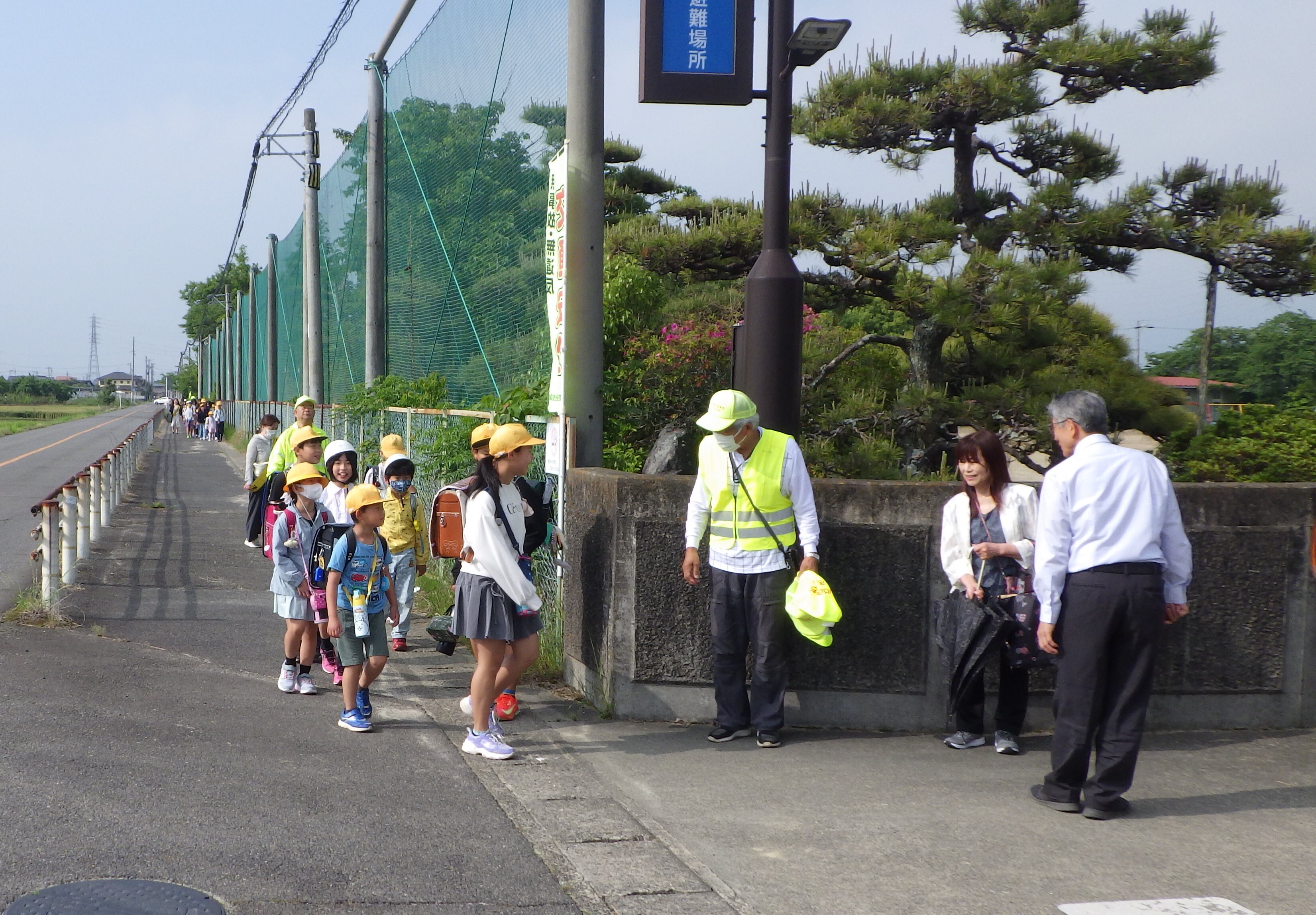 朝の挨拶運動