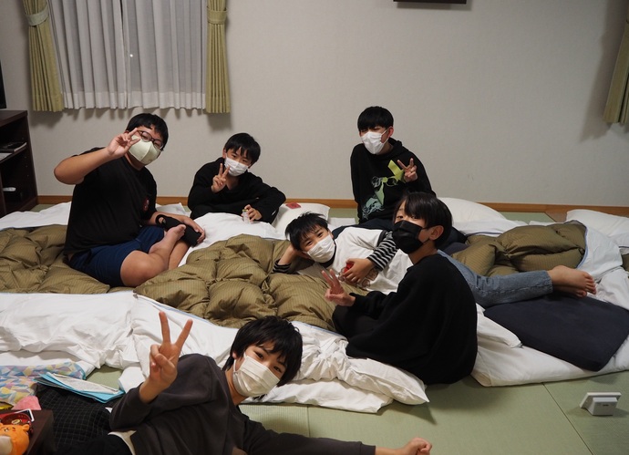祖父江小学校 修学旅行の様子2