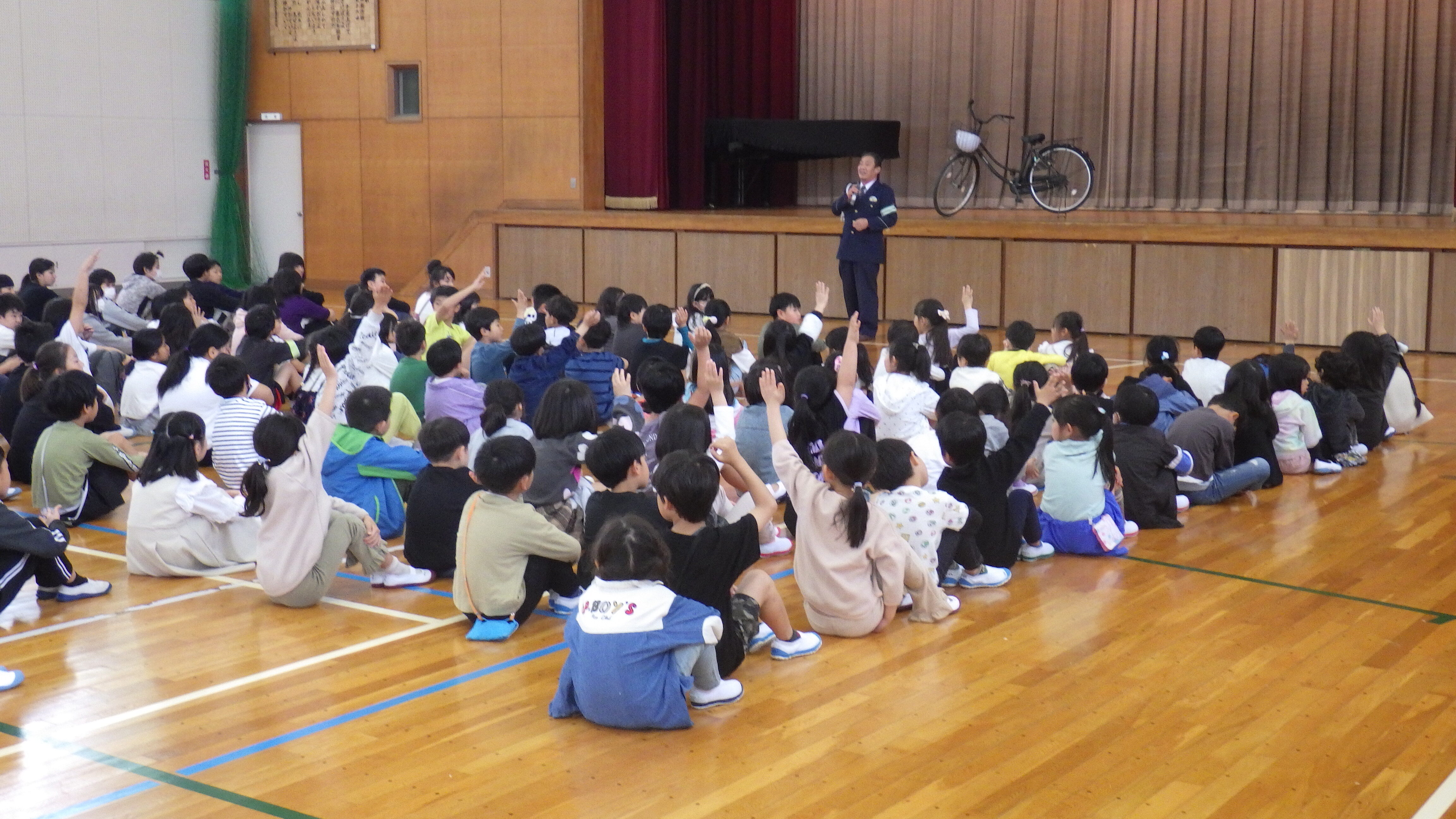 警察の方のお話