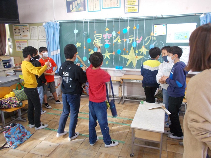 三宅小学校 三宅祭の様子
