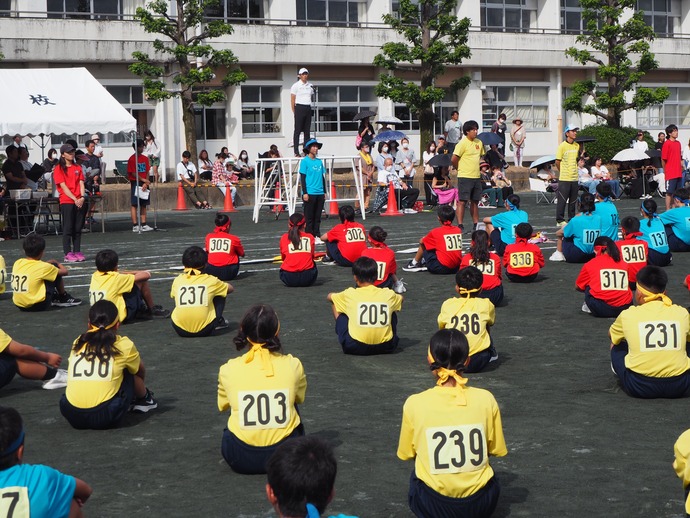 明治中学校　体育祭閉会式の写真