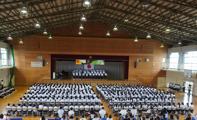 稲沢西中学校 文化祭の写真