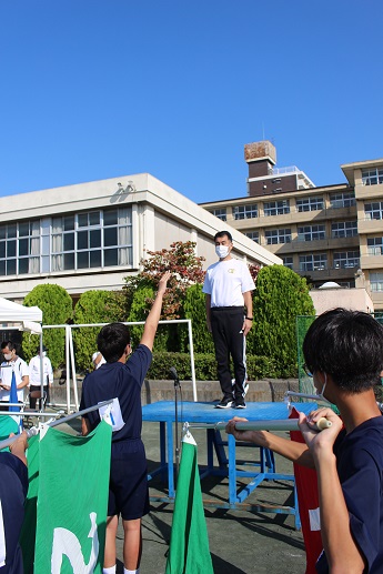 稲沢中 体育祭の様子