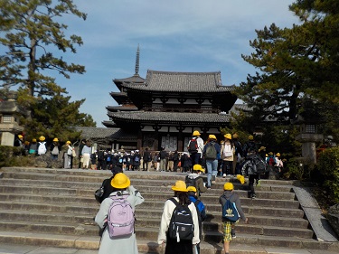 大里東小 修学旅行の様子2