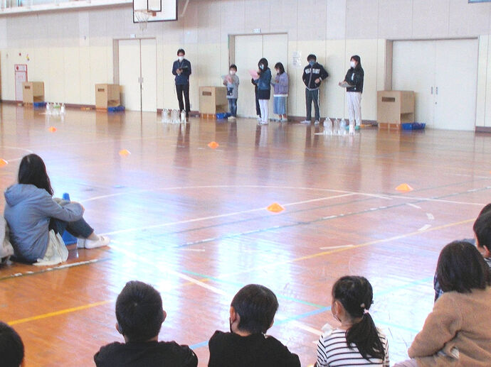 坂田小学校　坂田っ子大会の様子1