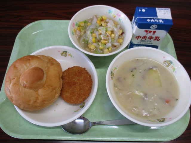 さつまいもを使った給食の写真2