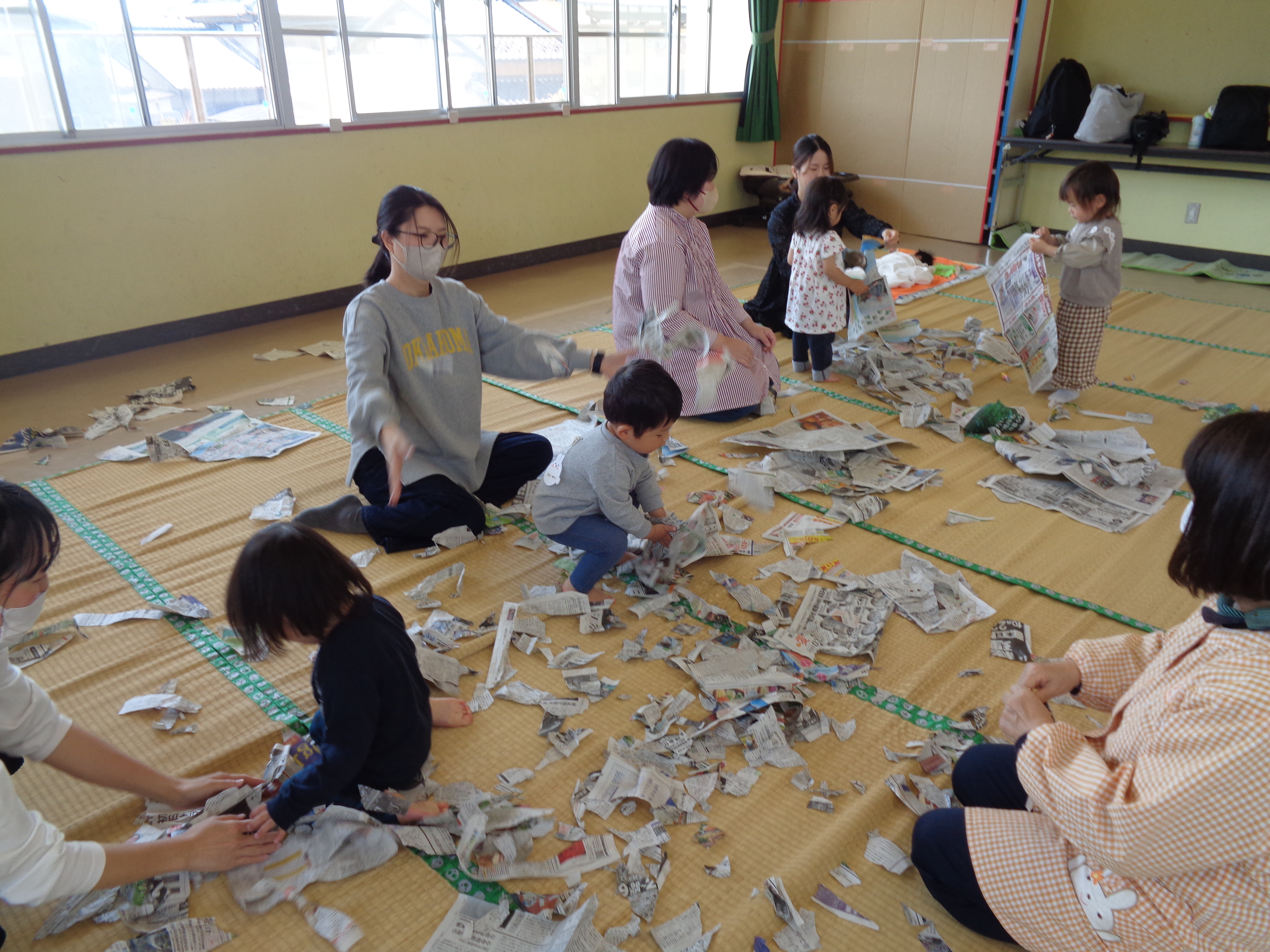 親子広場の様子