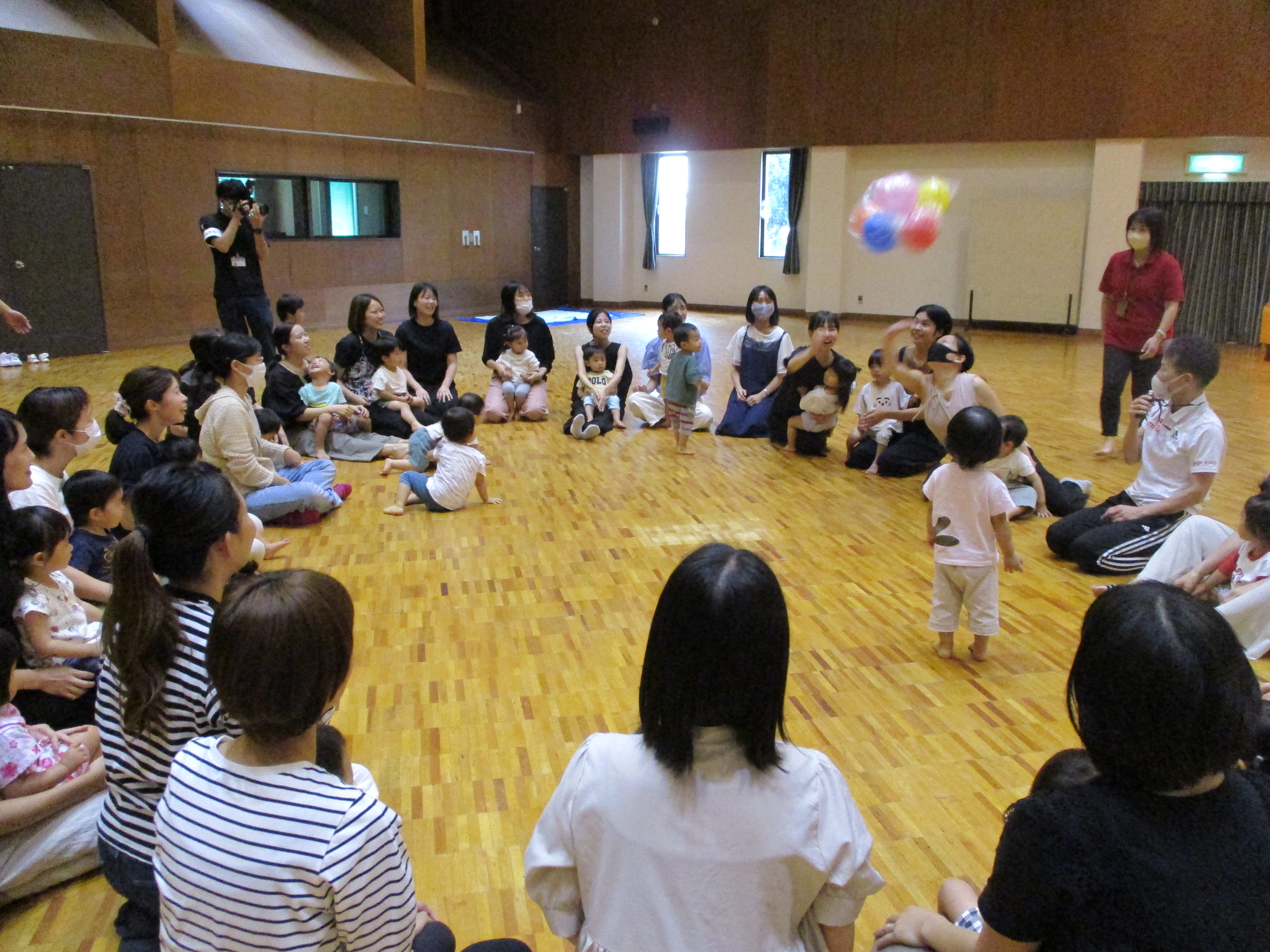 1歳児育児講座の様子
