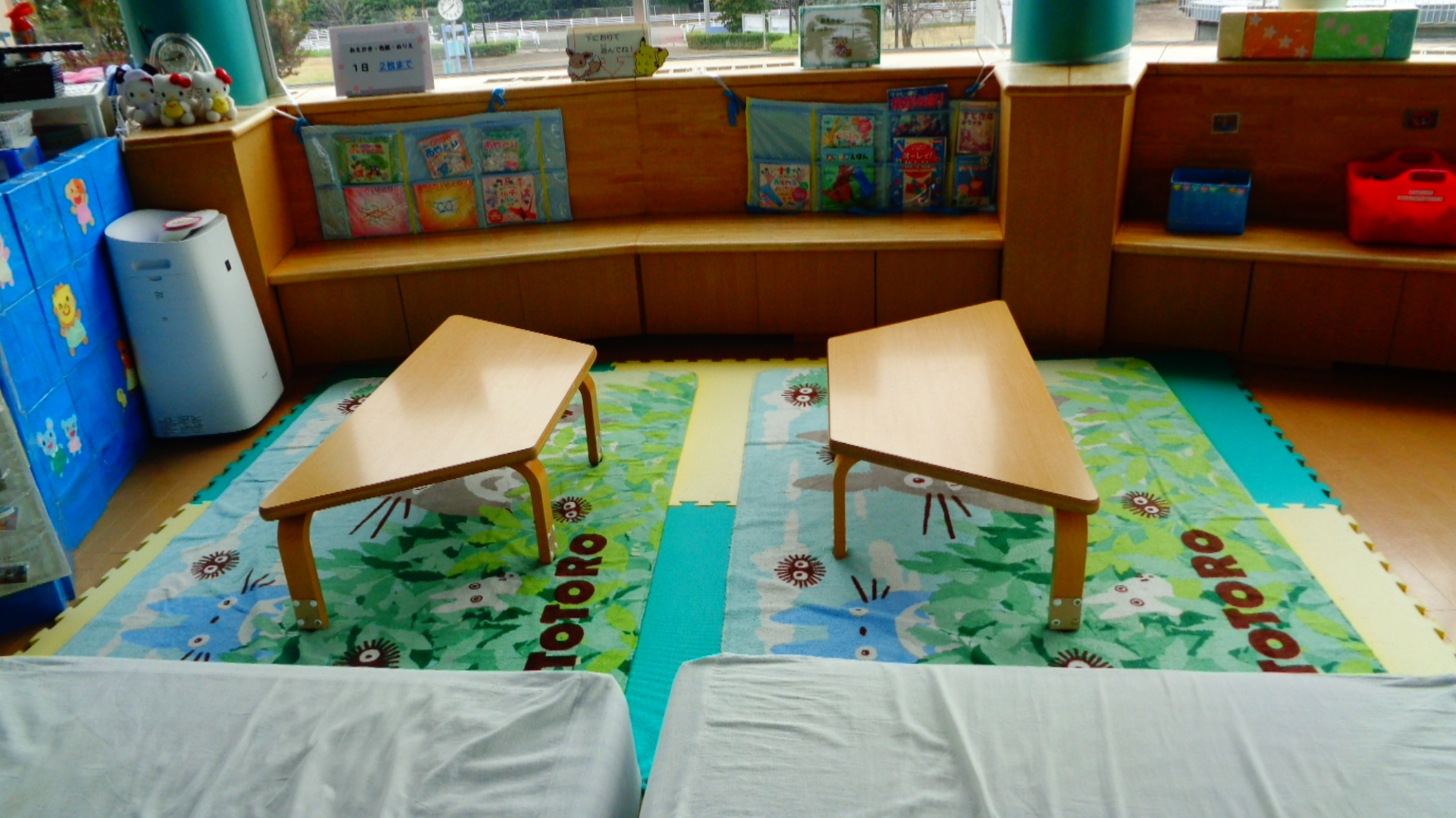 おえかき・パズルコーナーの写真